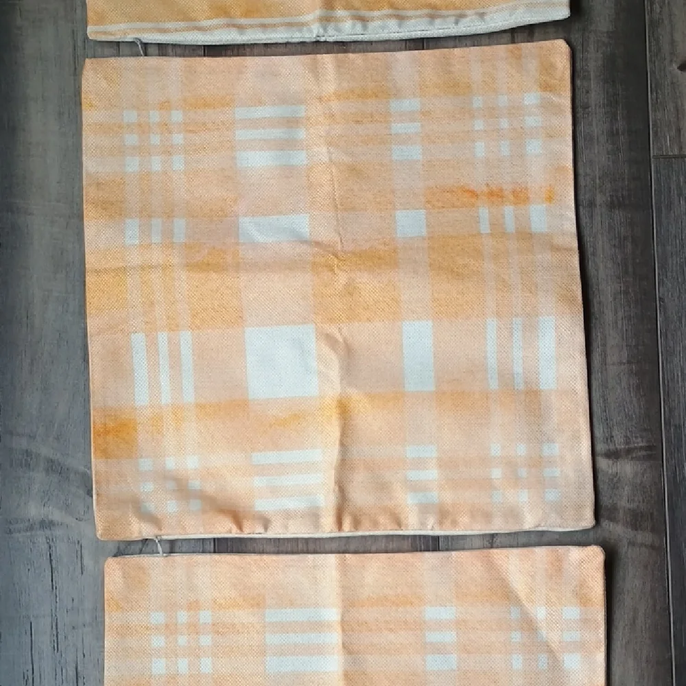 Autumn Plaid Decorative Towels